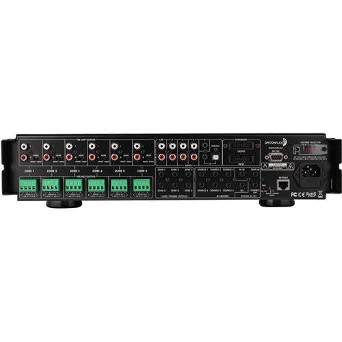 Dayton Audio DAX66. Amplificador de 6 Zonas