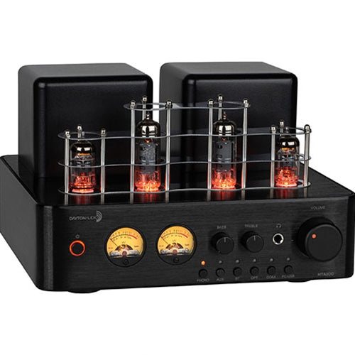 Dayton Audio HTA100. Amplificador integrado de bulbos 50 Watts x 2