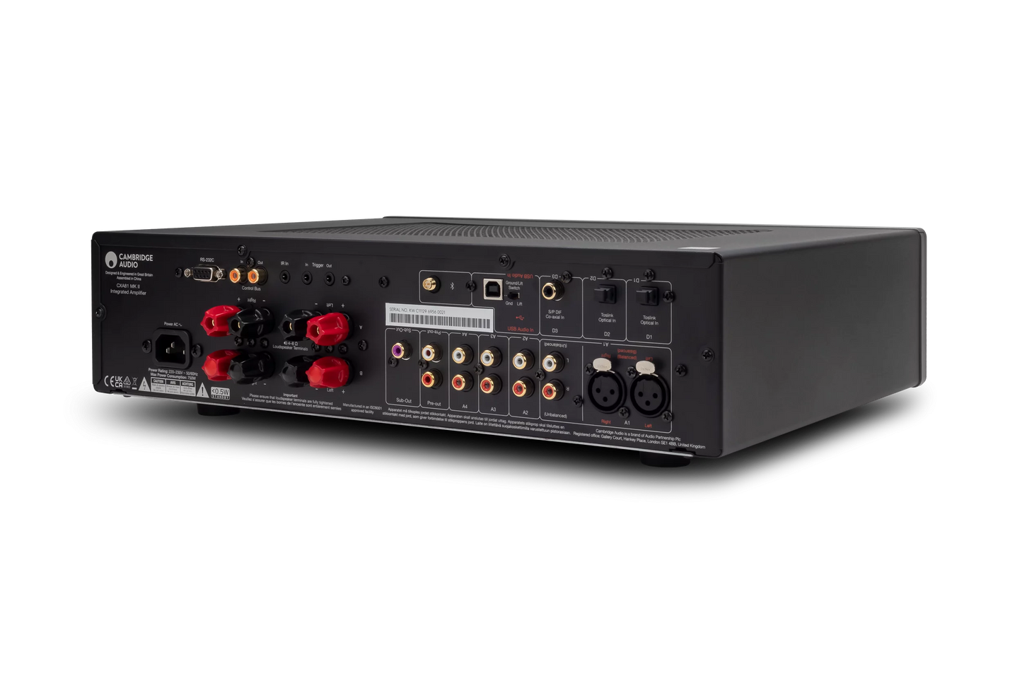 Cambridge Audio CXA81 MKII. Amplificador Integrado 80 Watts x 2