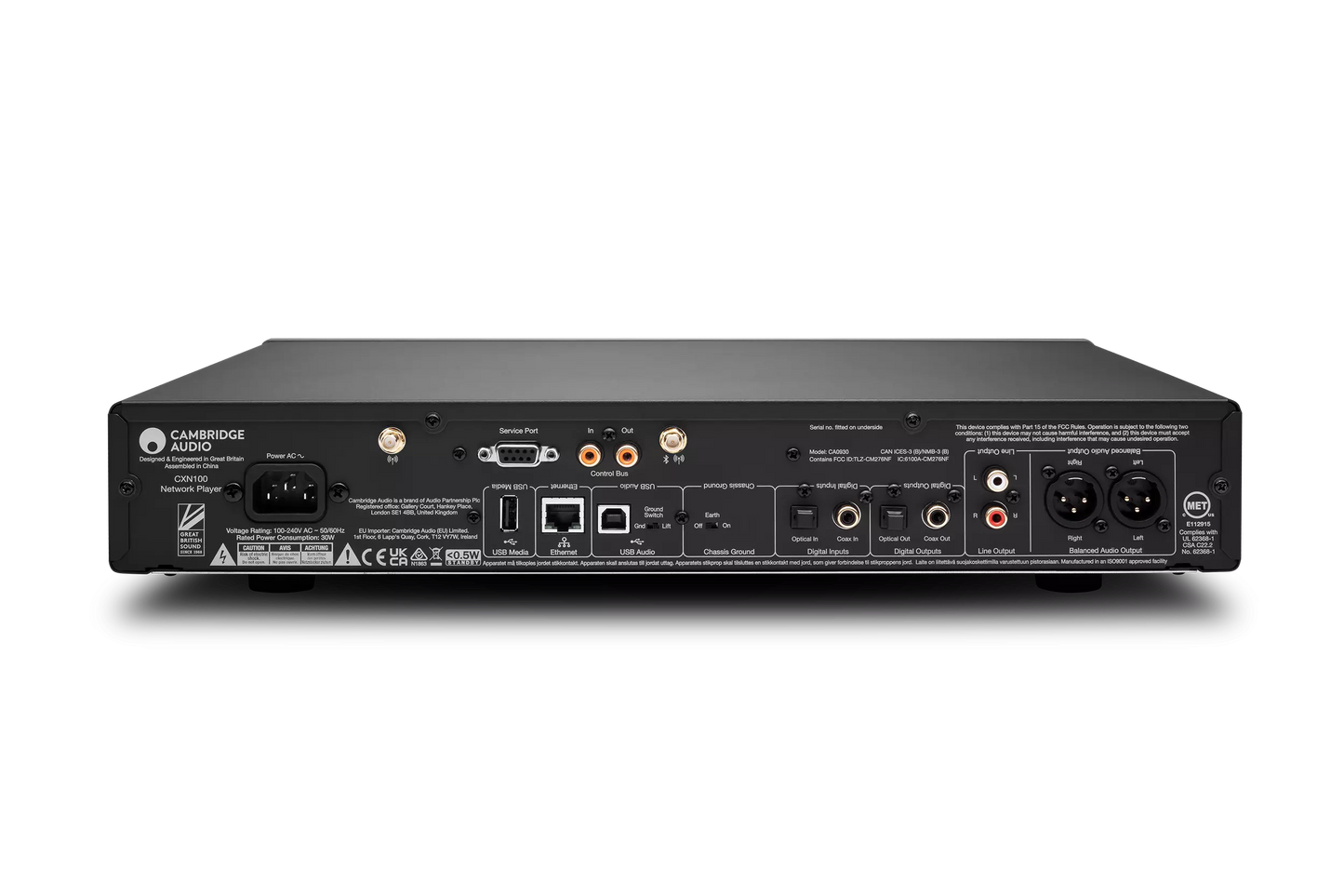 Cambridge Audio CXN100. Reproductor Network (Streamer)