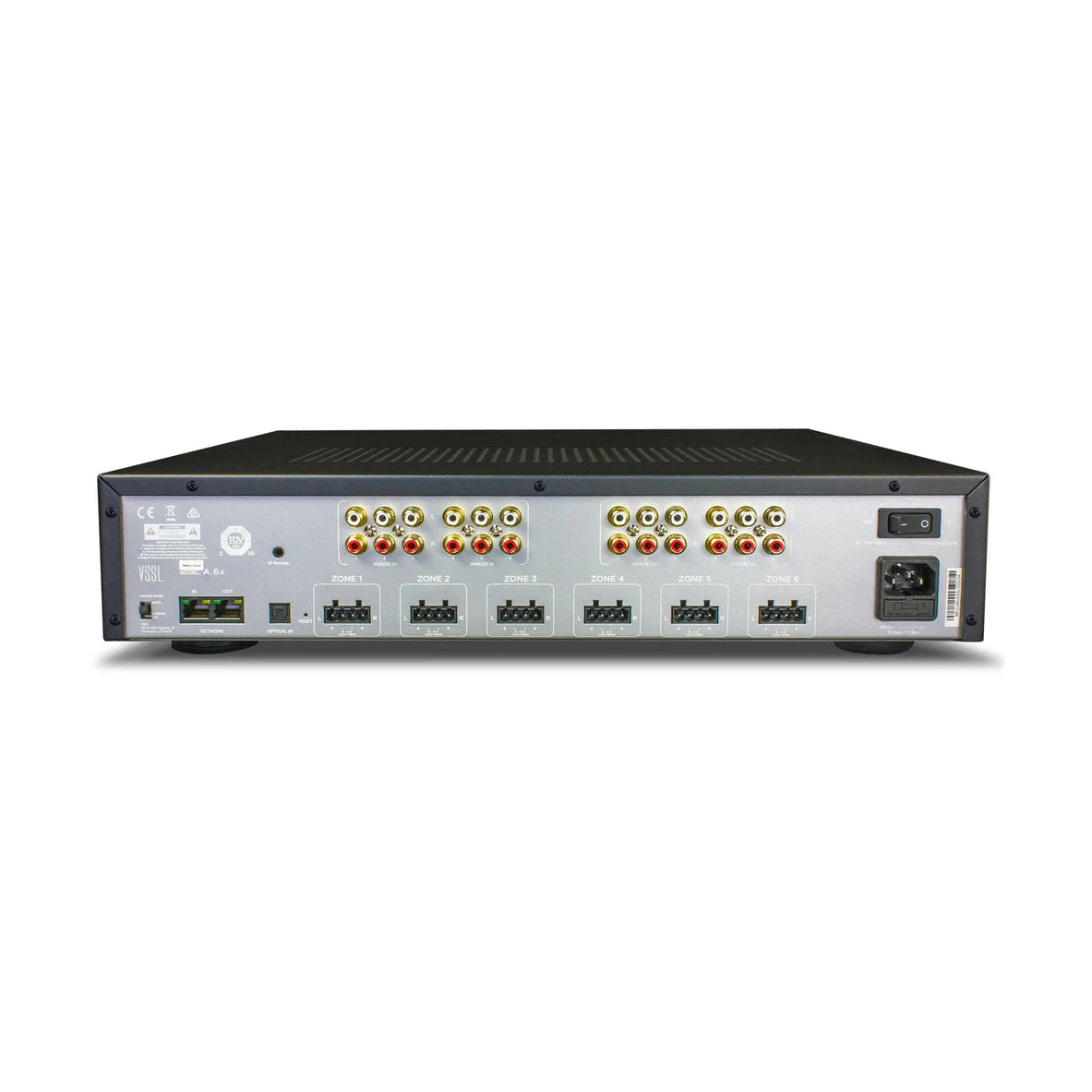 VSSL A.6X. Amplificador Multizona 12 Canales