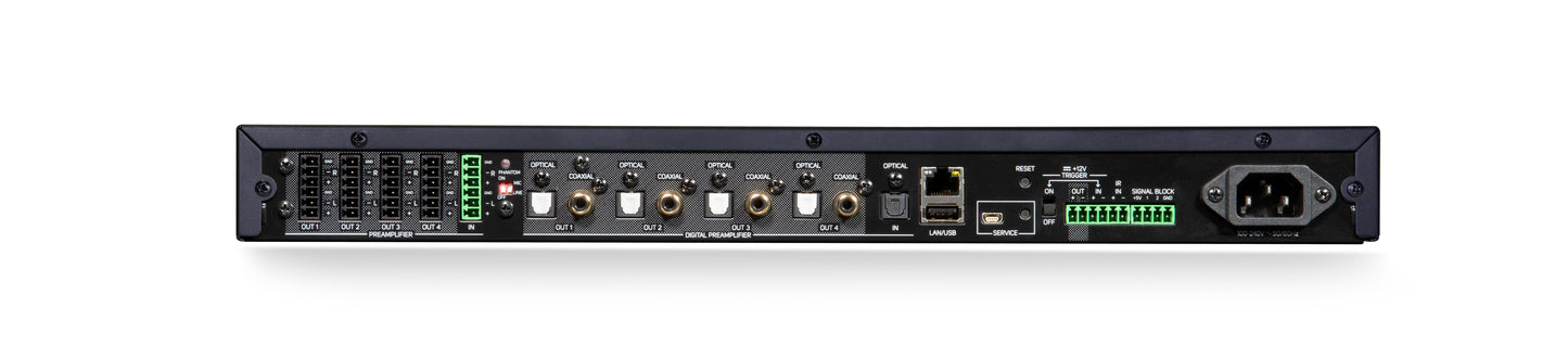 Bluesound B400S. Reproductor de Audio en Red 4 Zonas (Streamer)
