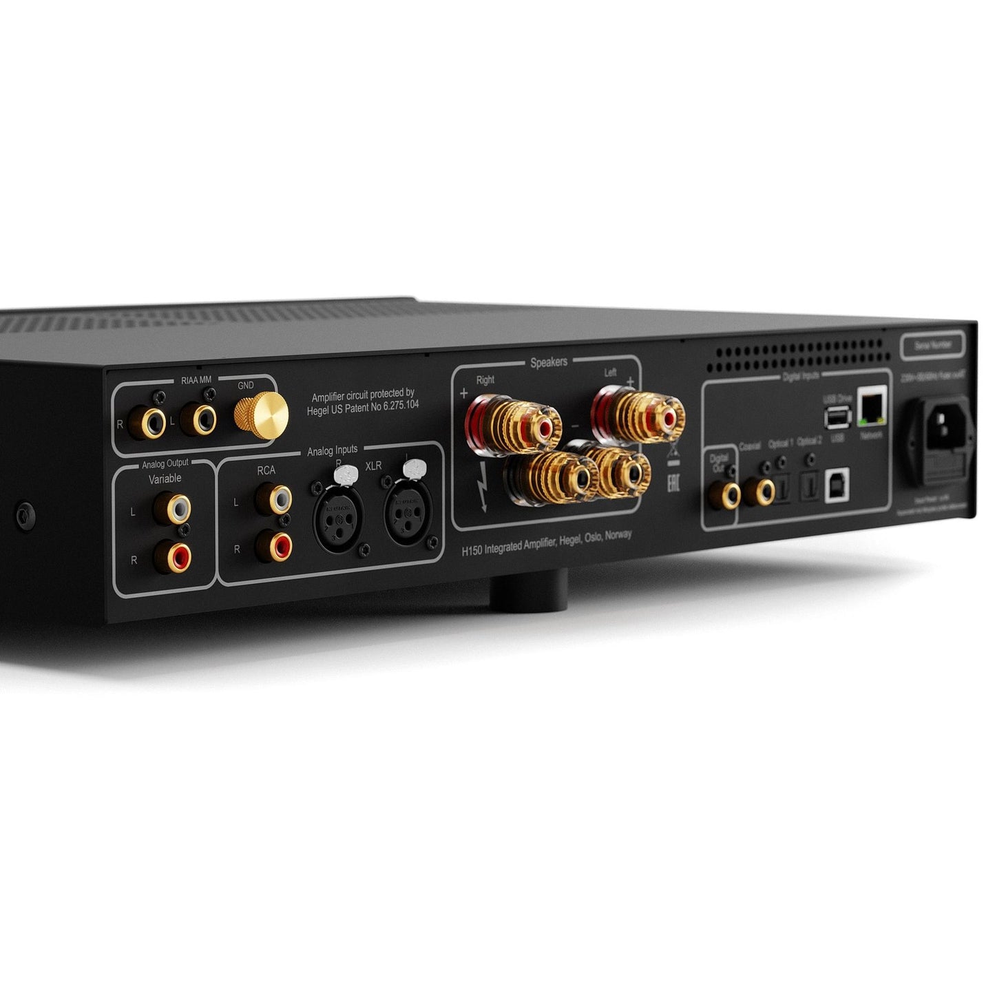 Hegel H150. Amplificador Integrado con Streaming 75 Watts x 2