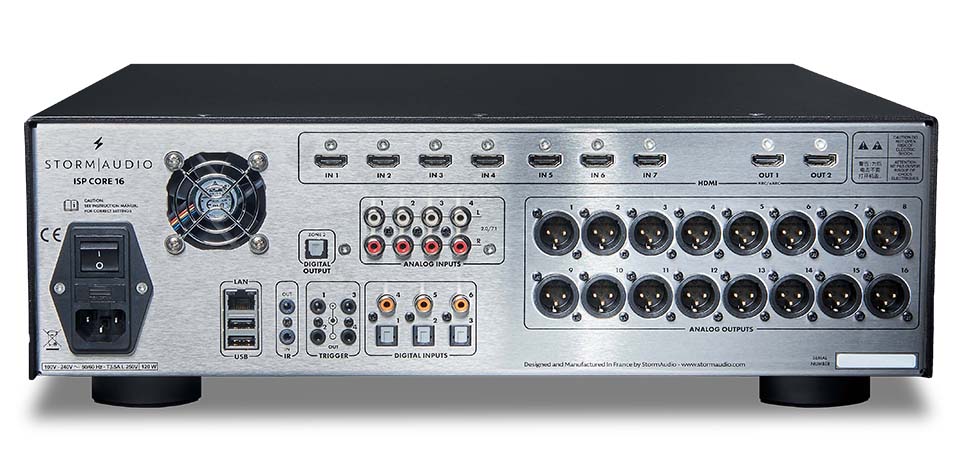 StormAudio ISP Core 16. Procesador A/V 4K de 16 Canales