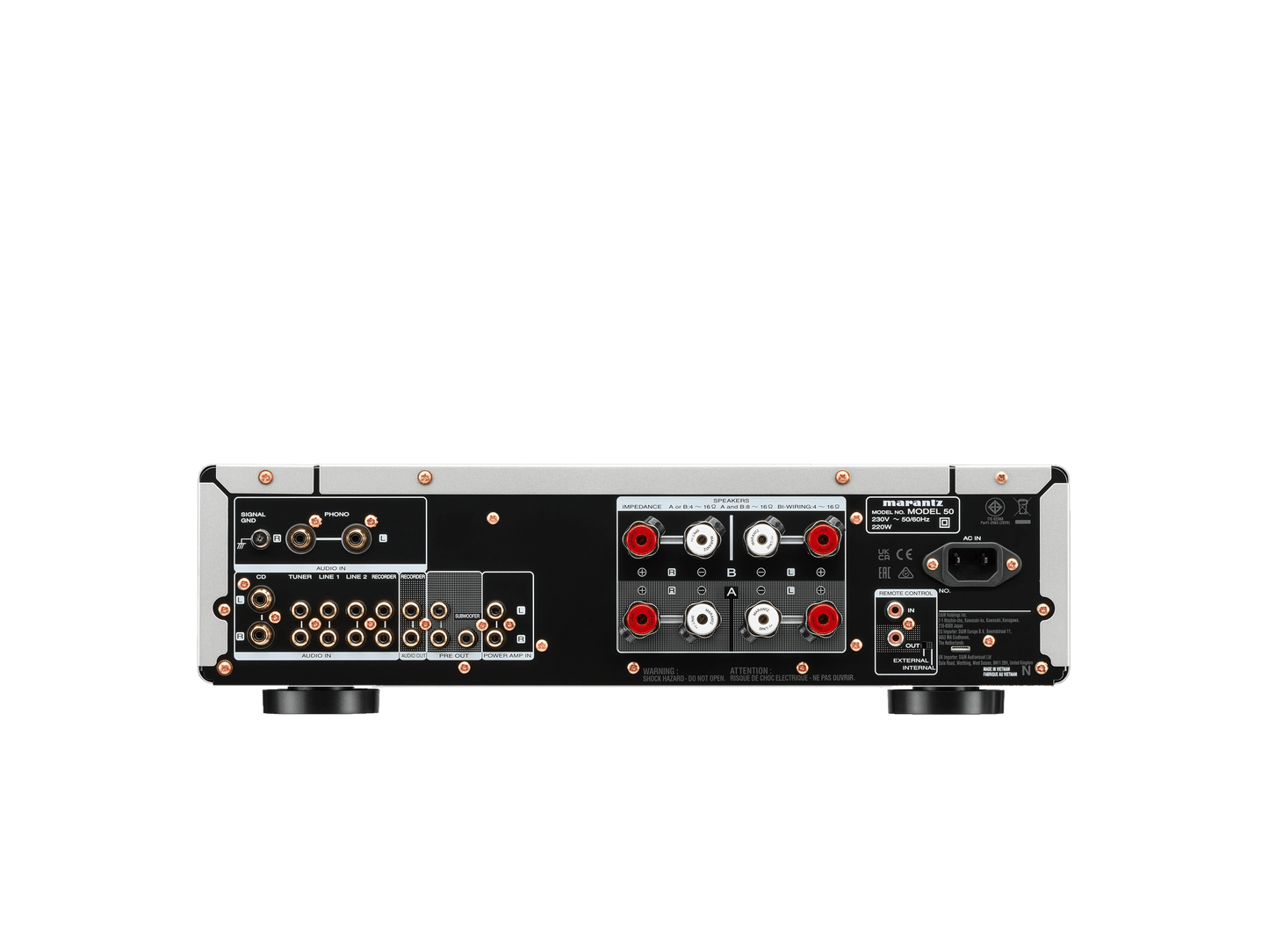 Marantz Model 50. Amplificador Integrado 70 Watts x 2
