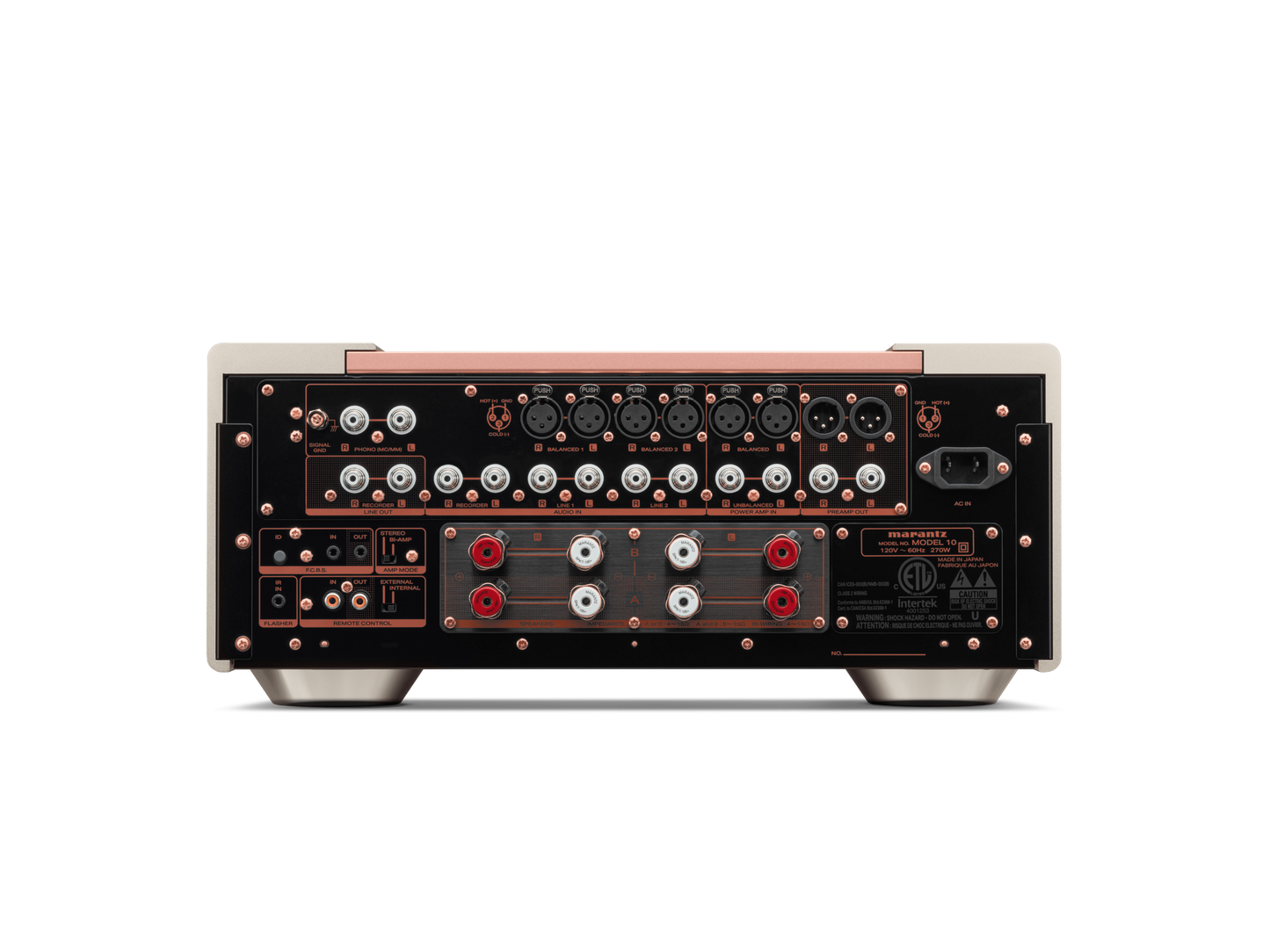 Marantz Model 10. Amplificador Integrado 250W x 2