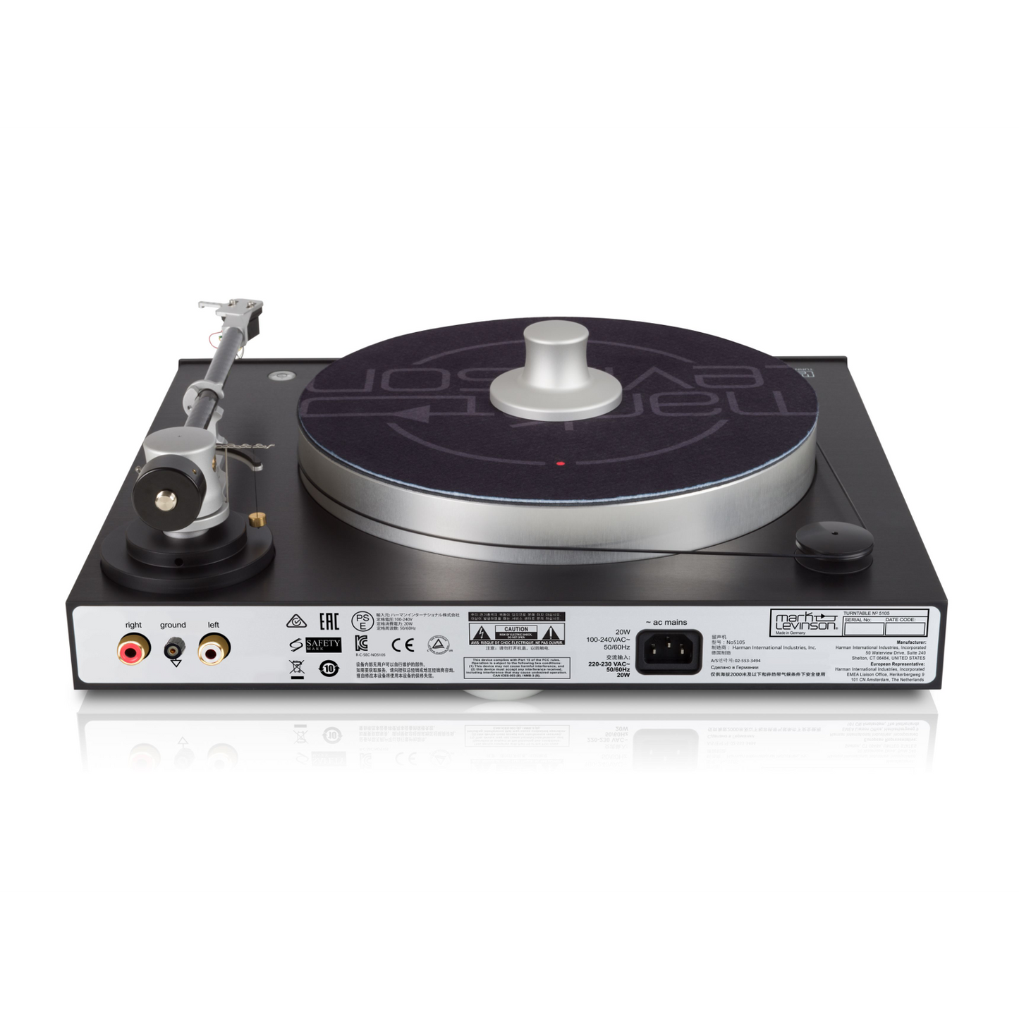 Mark Levinson No 5105. Tornamesa de Alto Nivel