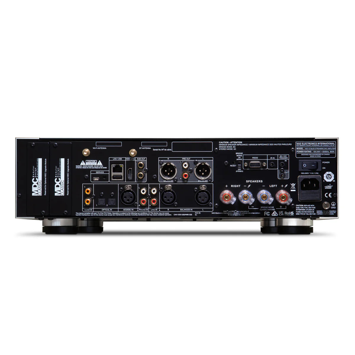 NAD M33 V2. Amplificador Integrado con Streaming 200 Watts x 2