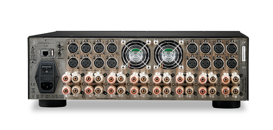 StormAudio PA 16 MK3. Amplificador 16 Canales, 200 Watts x 16