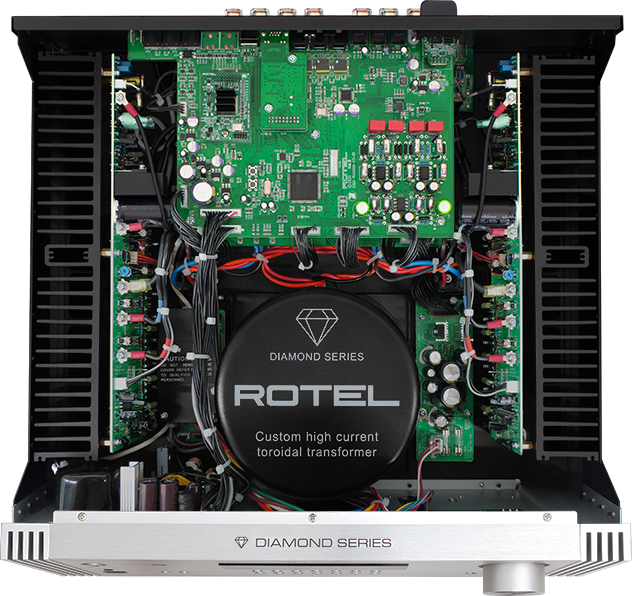 Rotel RA-6000. Amplificador Integrado 200 Watts x 2