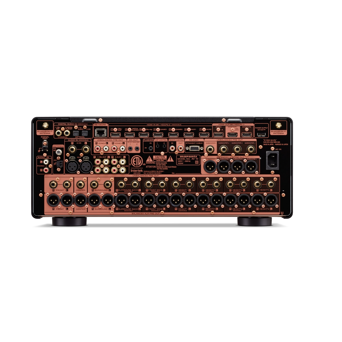 Marantz AV 10. Procesador A/V 8K de 15.4 Canales