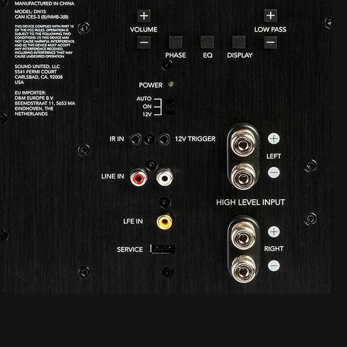 Definitive Technology Descend DN15. Subwoofer 15" 1500 Watts