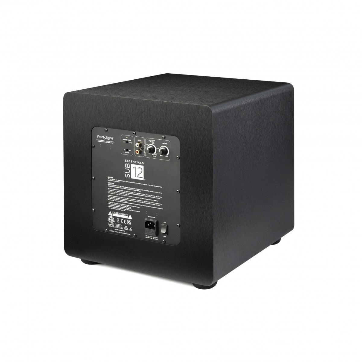 Paradigm Essentials Sub 12. Subwoofer 12" 700 Watts