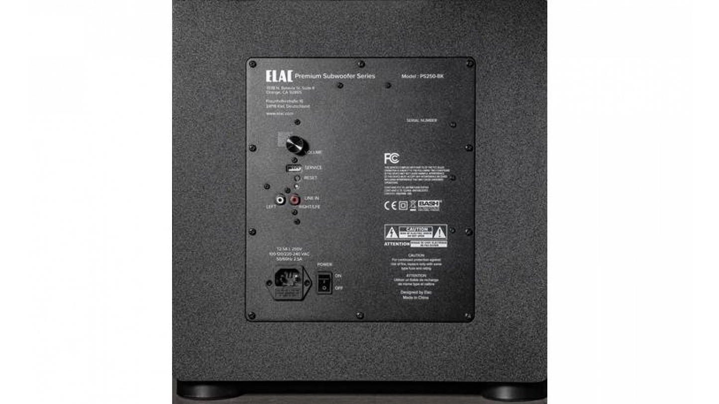 Elac Varro PS250. Subwoofer 10" 250 Watts