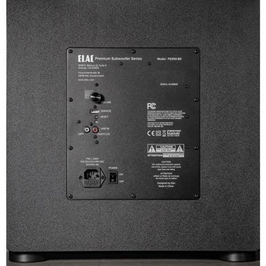 Elac Varro PS350. Subwoofer 12" 350 Watts