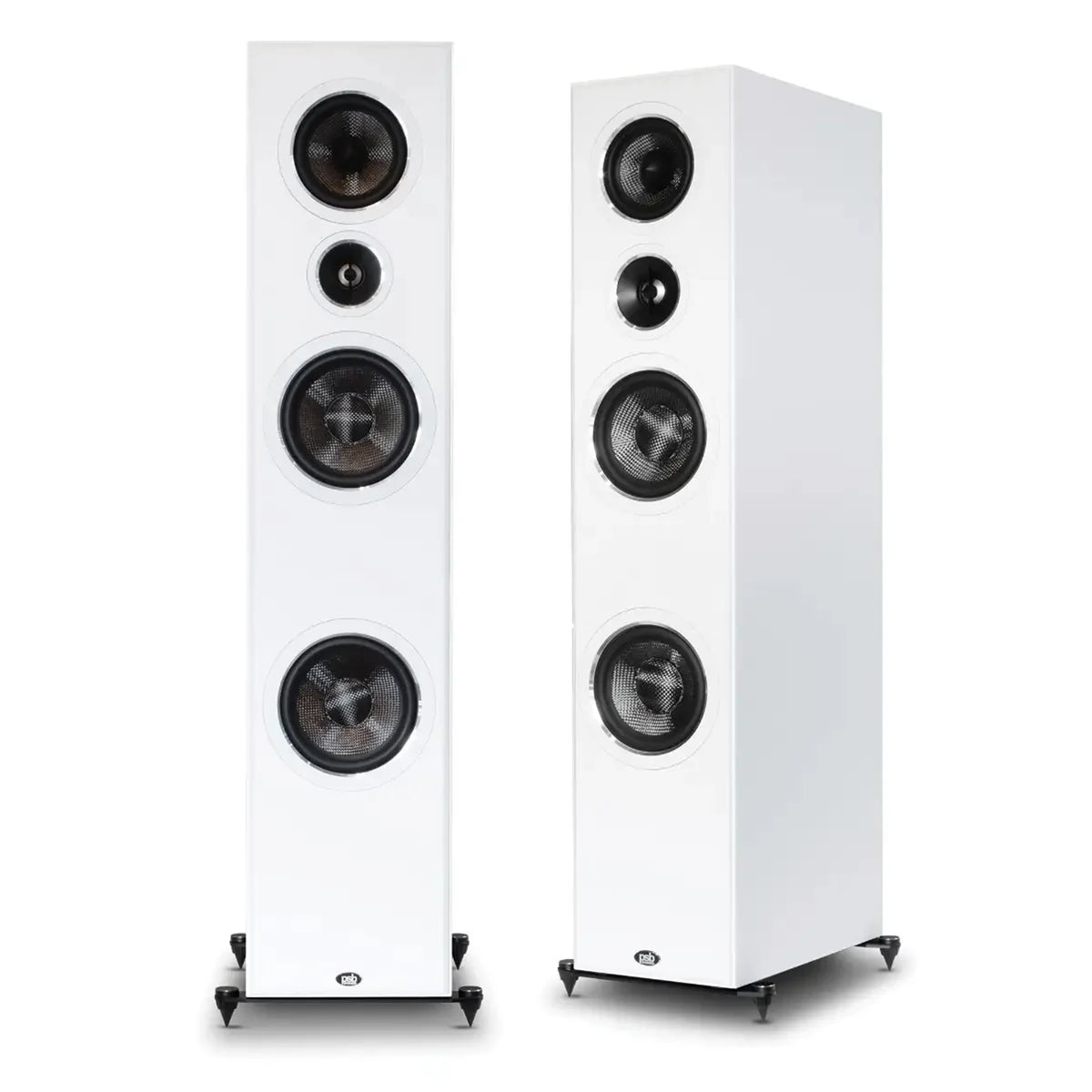PSB Imagine T65. Bocinas de Torre 3 Vías con Tweeter Titanio 1", Midrange Fibra de Carbono 5.25" y Doble Woofer 6.5" (Par)