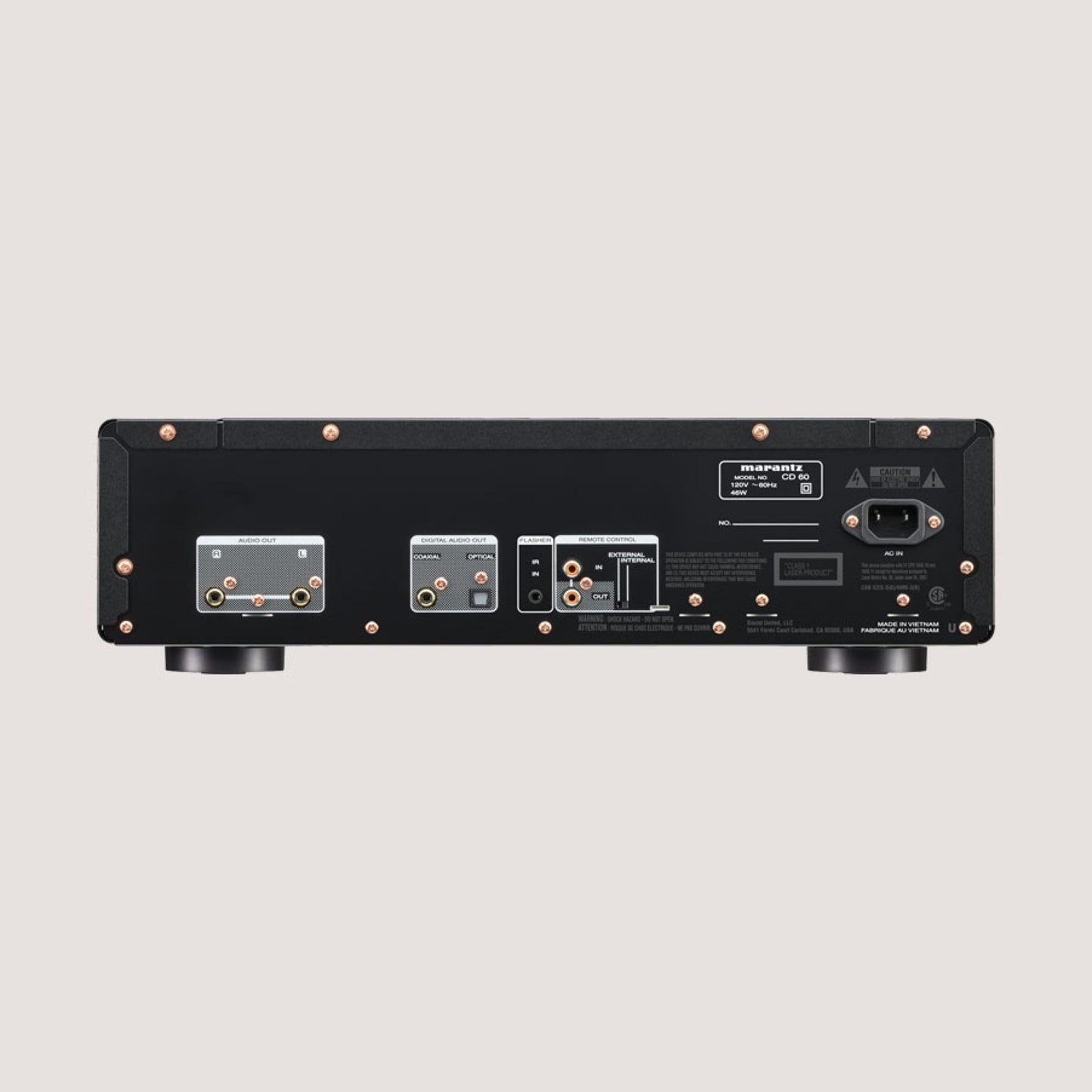Marantz CD 60. Reproductor de CD's