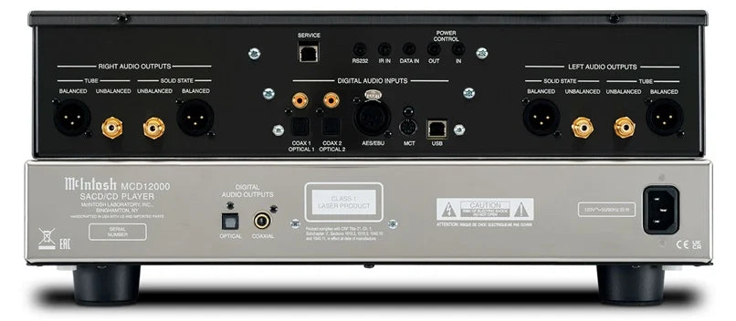McIntosh MCD12000. Reproductor de SACD/CD