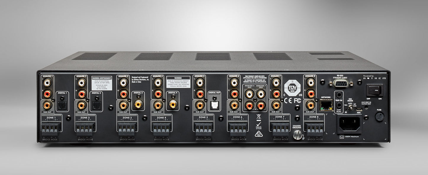 Anthem MDX-16. Amplificador Multizona 16 Canales
