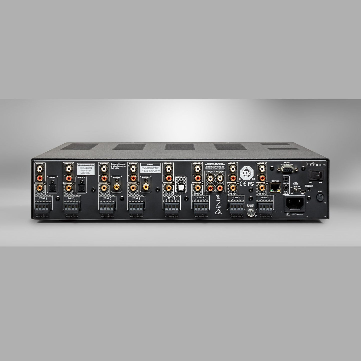 Anthem MDX-16. Amplificador Multizona 16 Canales