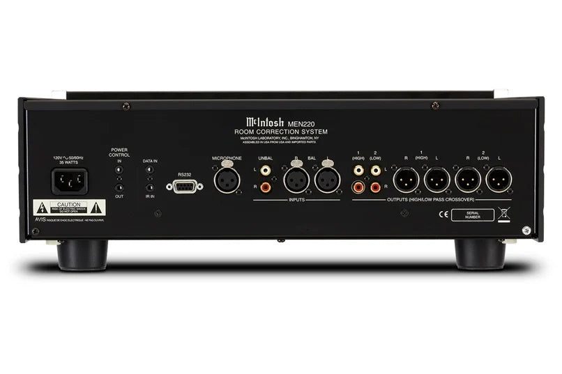 McIntosh MEN220. Sistema de Calibracion de Audio
