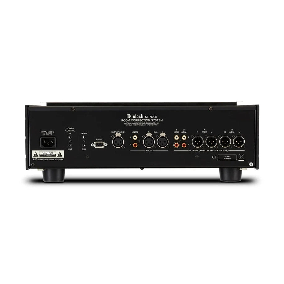 McIntosh MEN220. Sistema de Calibracion de Audio