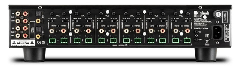 McIntosh MI1250. Amplificador Multizona 50 Watts x 12