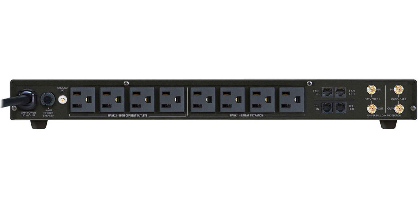 Panamax MR4300. Gestión de energía con 9 tomacorrientes