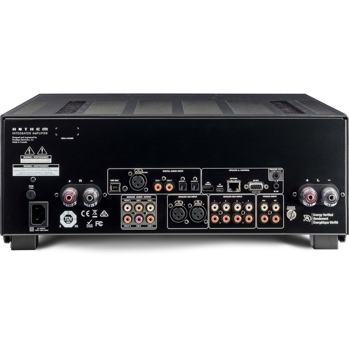 Anthem STR Integrated Amplifier. Amplificador Integrado 200 Watts x 2