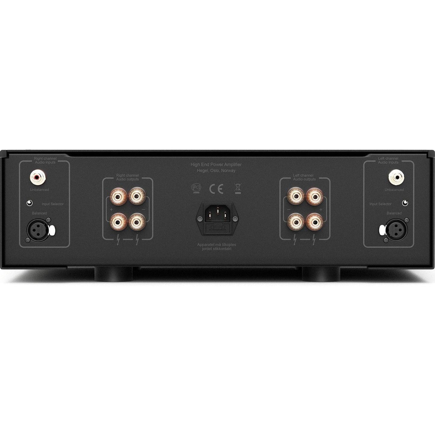 Hegel H20. Amplificador Dual Mono 200 Watts x 2