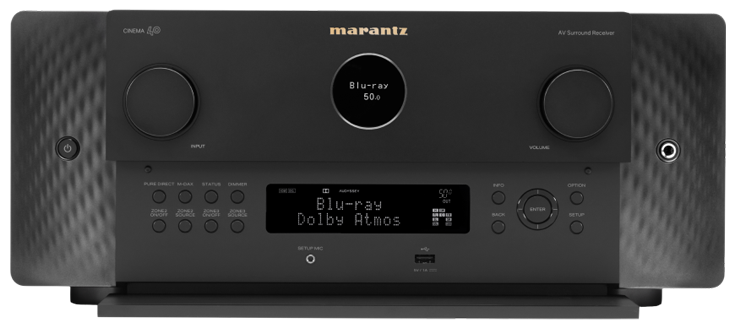 Marantz Cinema 40. Receptor A/V 8K de 9.4 Canales, 125W x 9