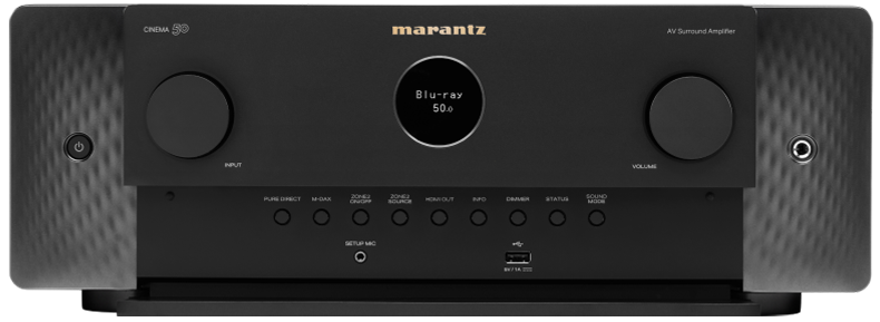 Marantz Cinema 50. Receptor A/V 8K de 9.4 Canales, 110W x 9