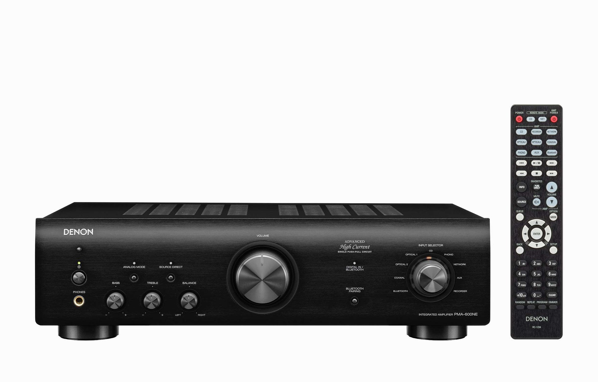 Denon PMA-600NE. Amplificador Integrado Estereo, 45 W x 2