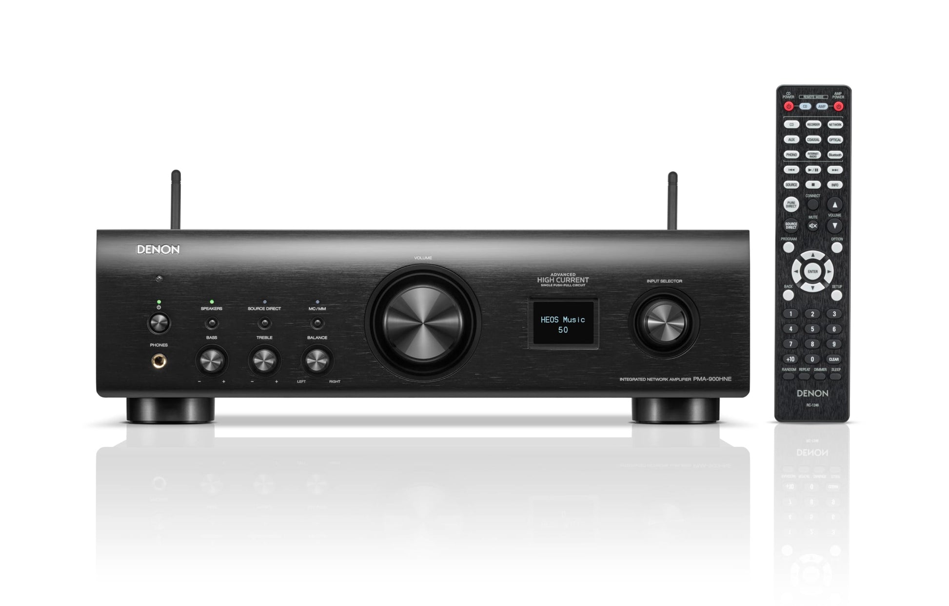 Denon PMA-900HNE. Amplificador Integrado de 50W x 2 con Streaming HEOS