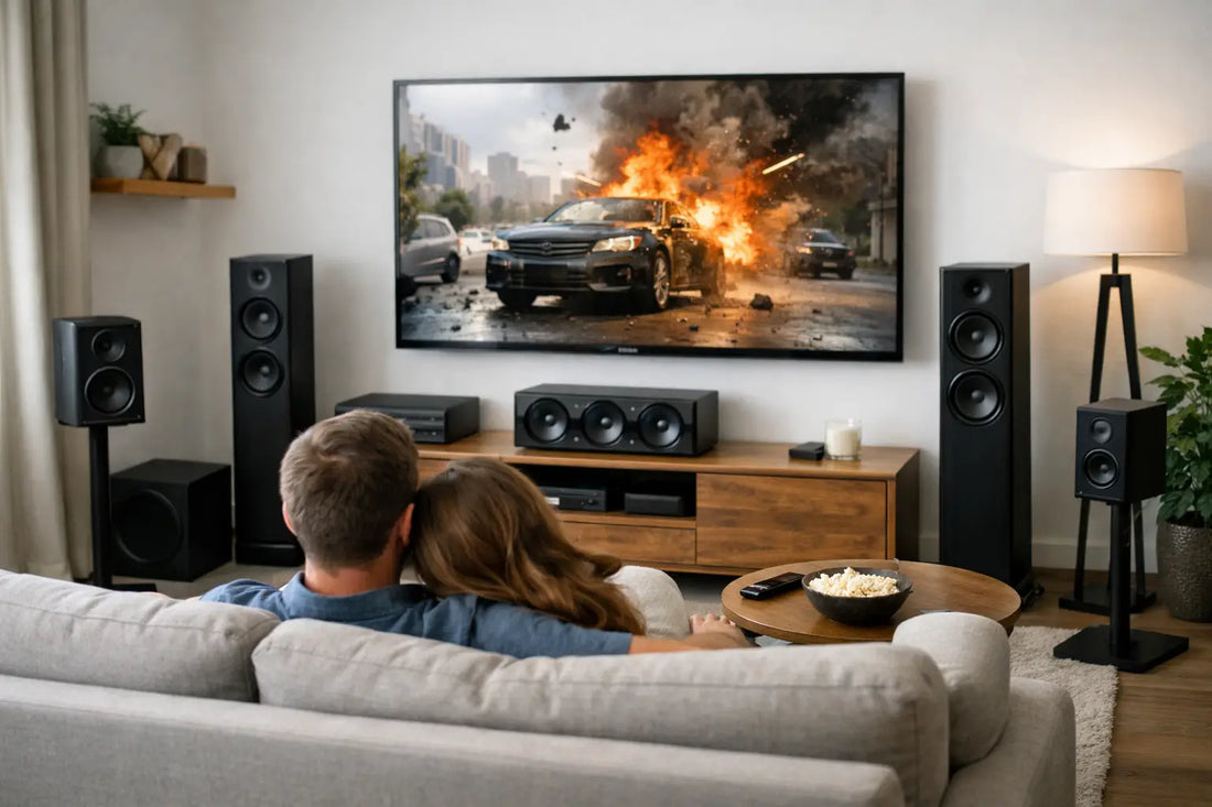 Guía de bocinas surround para sala en casa