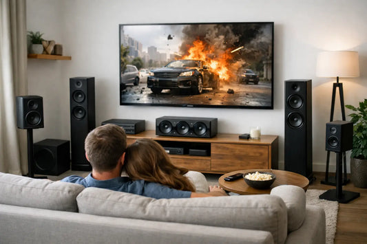 Guía de bocinas surround para sala en casa