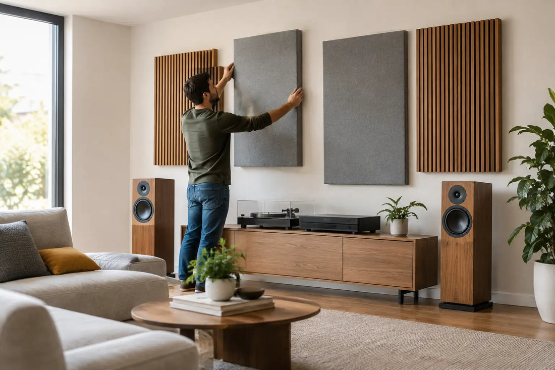Cómo optimizar la acústica de tu sala en casa