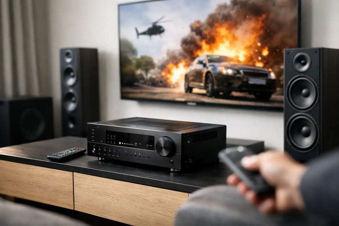 Cómo mejorar sonido TV con receptor AV hoy