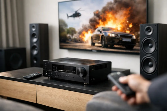 Cómo mejorar sonido TV con receptor AV hoy