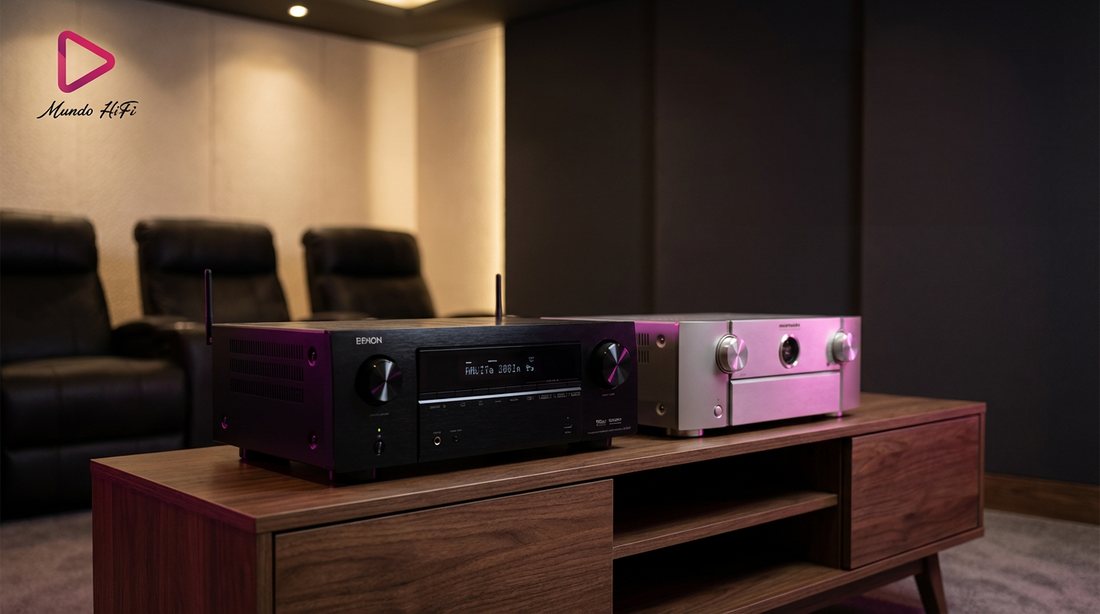 Denon vs Marantz receptor AV: cuál conviene