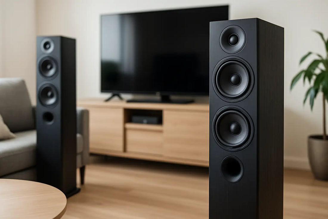 Altavoces torre para sala: elige sin fallar