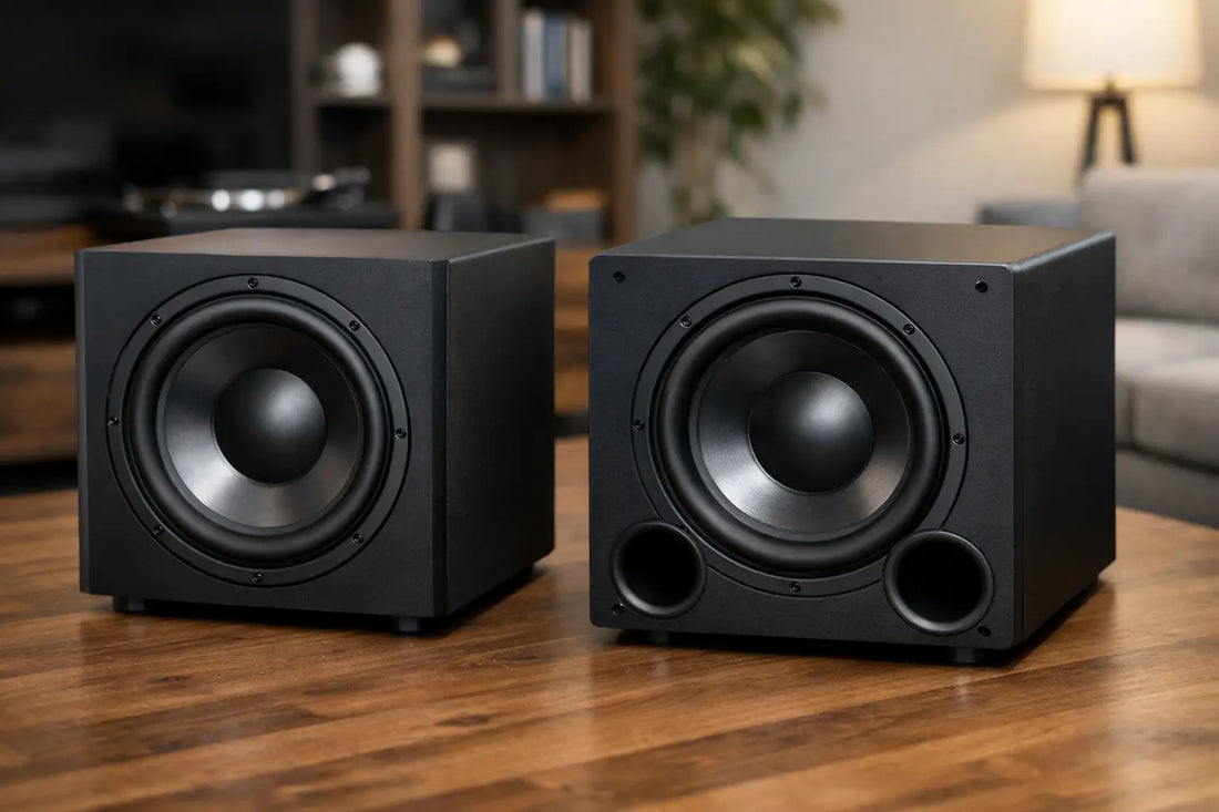 Subwoofer sellado o ventilado para música