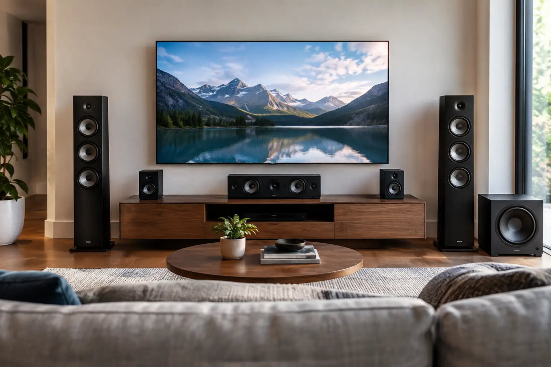 ¿Cuántas bocinas lleva un cine en casa ideal?