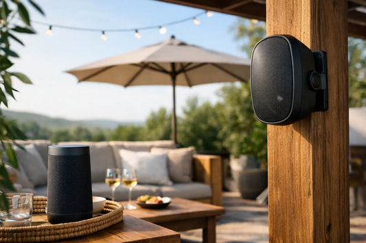 Mejores bocinas outdoor para terraza 2026