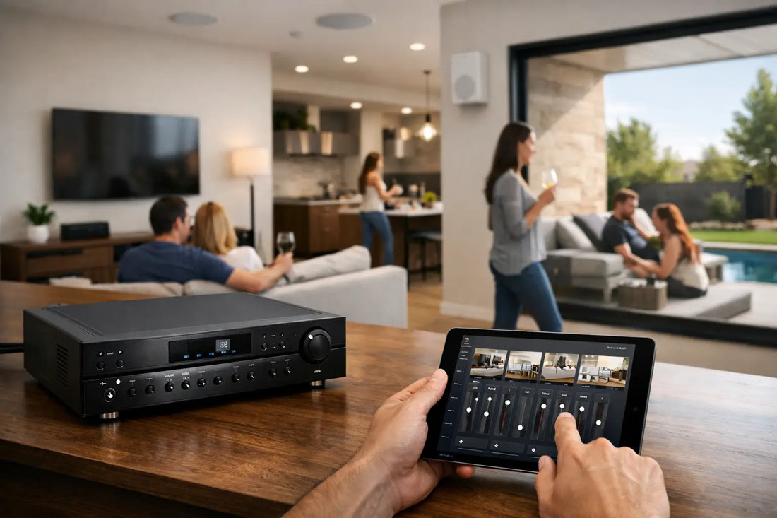 Guía de audio multizona para hogar sin errores