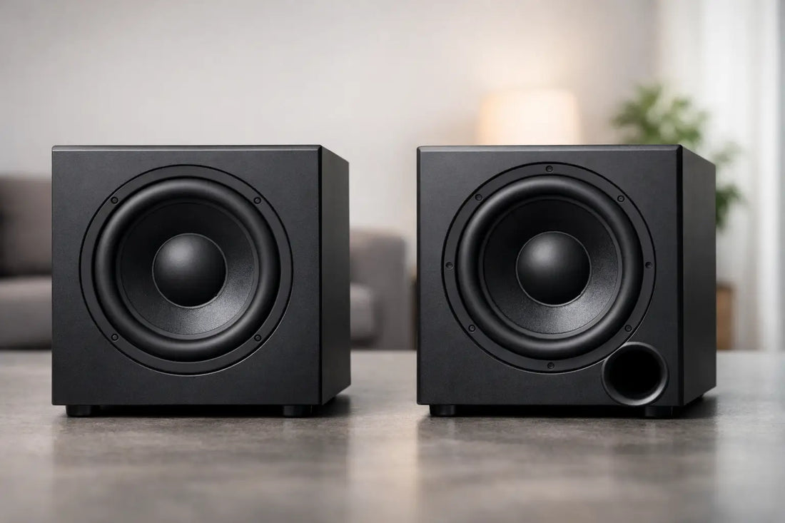 Subwoofer sellado vs bass reflex: ¿cuál conviene?