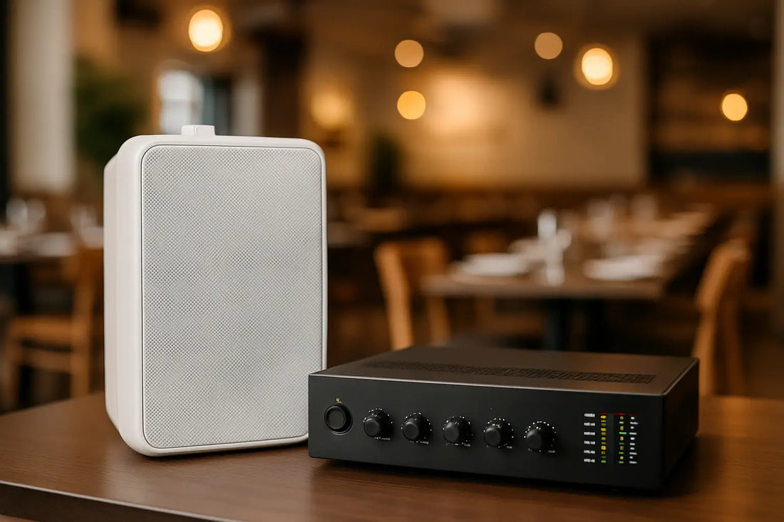 Sonido 70V en restaurantes: qué comprar y por qué
