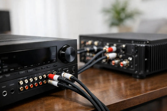 Receptor AV con preouts para amplificador