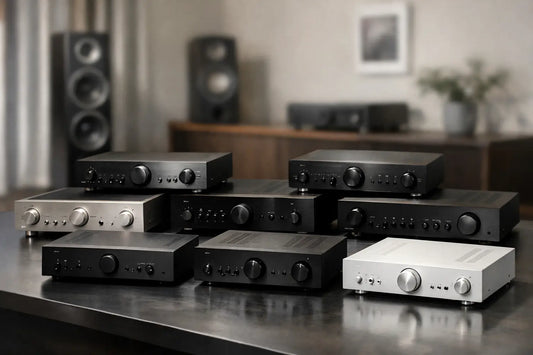 9 amplificadores integrados estéreo top