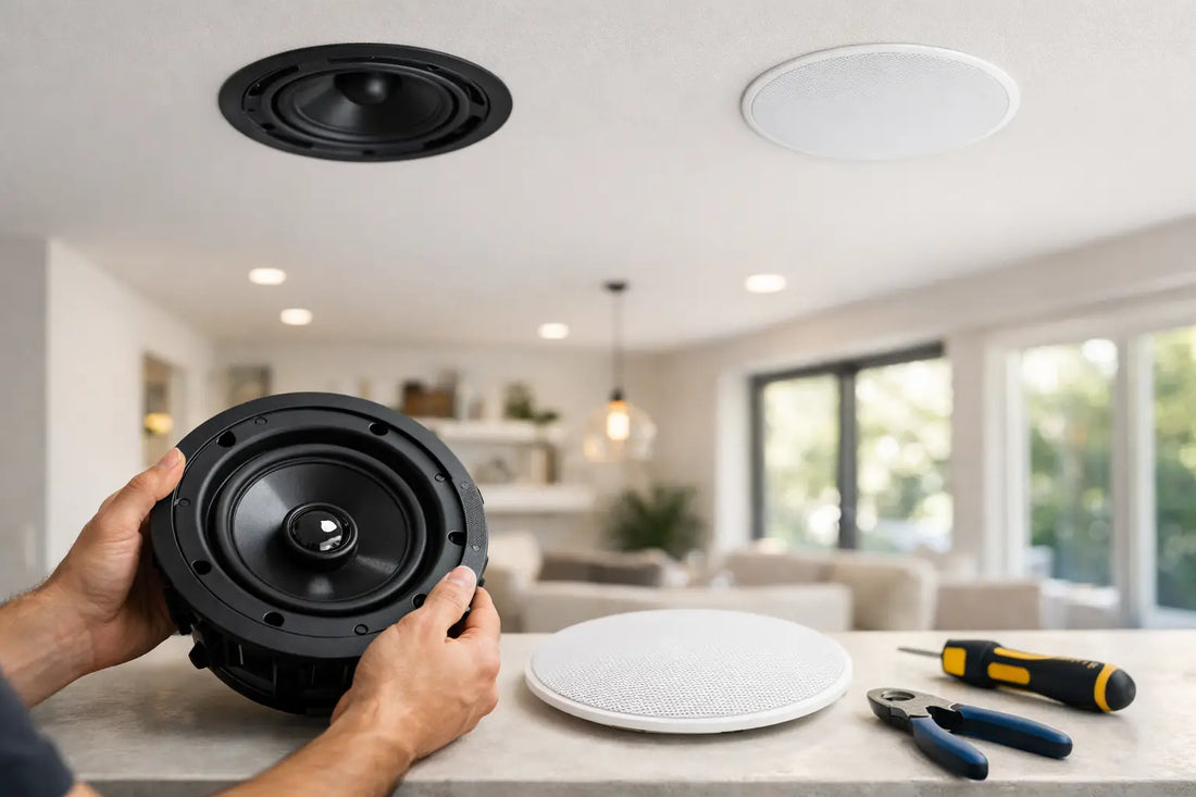 Cómo elegir bocinas empotrables para techo